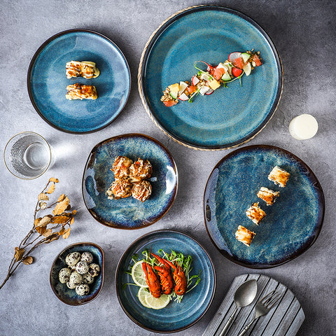 Handmade Ceramic Dinner Plate – Changeable Glaze Finish