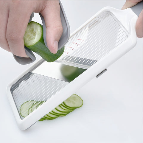 Stainless Steel Vegetable Slicer – Hand Protector Mandoline Cutter