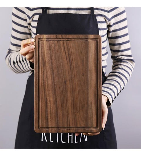 Round Resin & Wood Serving Board – Food-Safe Design
