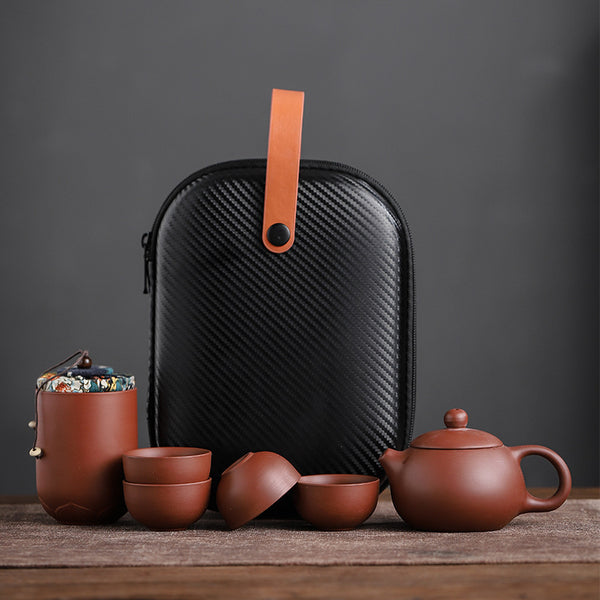 Travel Tea Set · Purple Sand — Wudy Kitchen, image 8