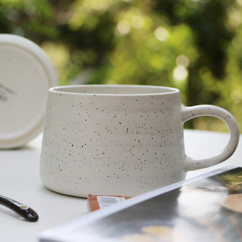 Wudy Ceramic Large Capacity Coffee Cup