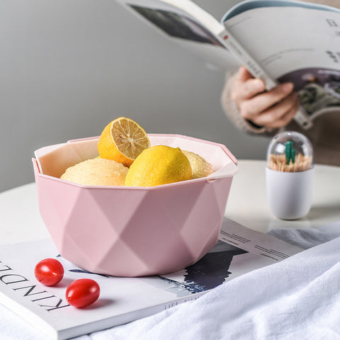Wudy Double-Layer Plastic Drain Basket