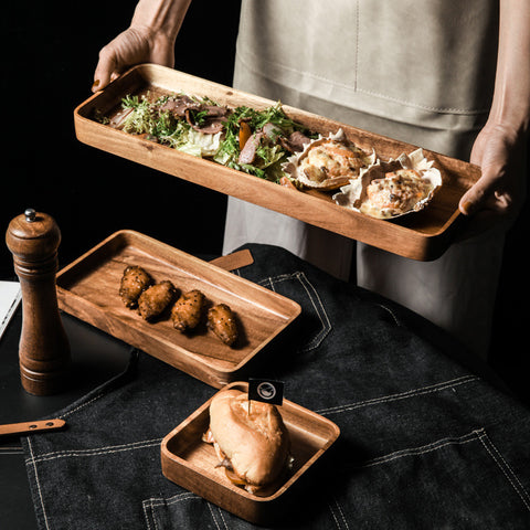 Wudy Wooden Serving Platter