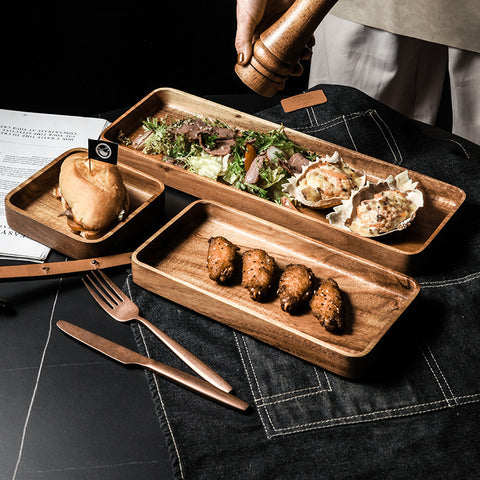 Wudy Wooden Serving Platter