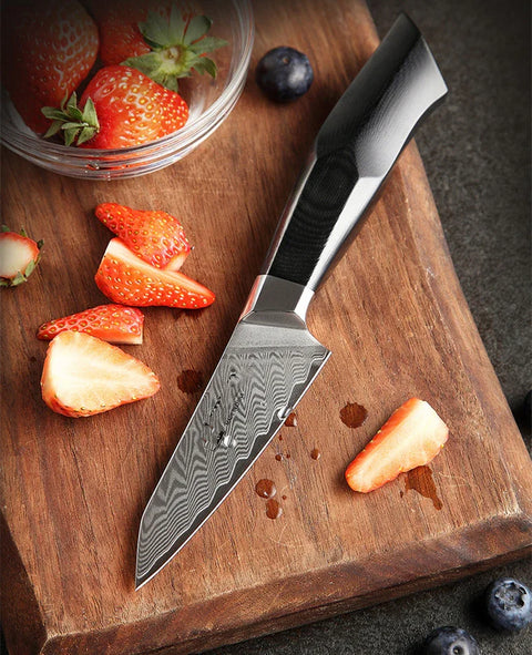 Wudy Balmond 3.5 Inch Damascus Knife