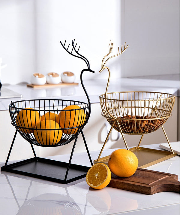 Deer Antler Fruit Basket — Wudy Kitchen, image 1