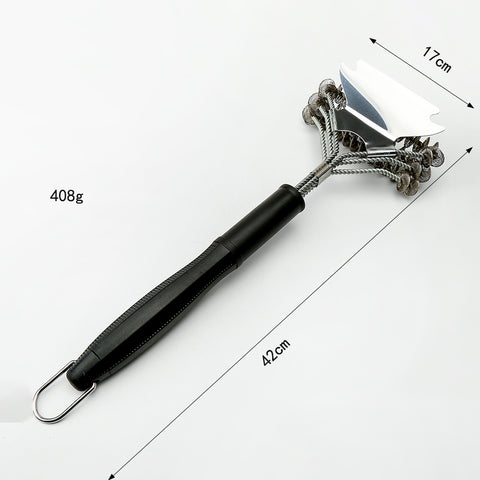 Stainless Steel Barbecue Grilling Cleaning Brush