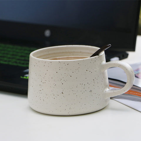 Wudy Ceramic Large Capacity Coffee Cup