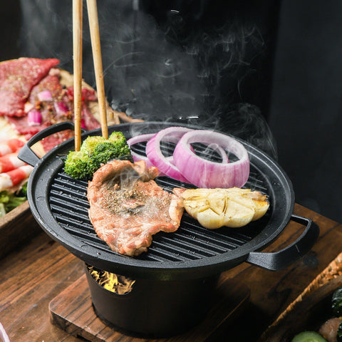 Wudy Household Indoor Barbecue Small Grill