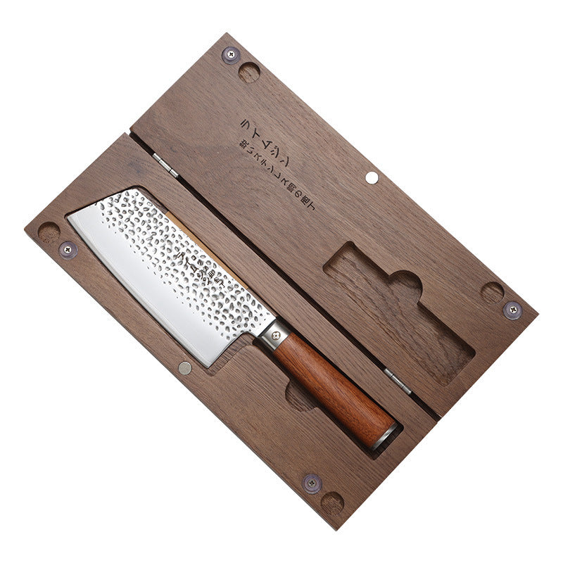 Wooden Handle Chef’s Knife with Premium Wooden Gift Box