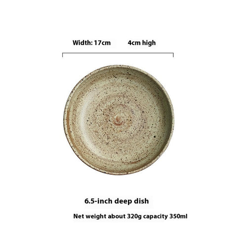 Creative Retro Ceramic Tableware Bowl Saucers