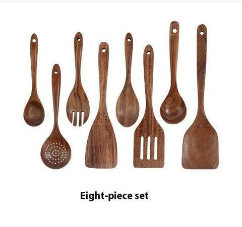 Wudy Natural Wood  Kitchen Tool Set
