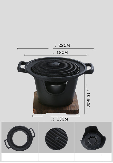 Wudy Household Indoor Barbecue Small Grill