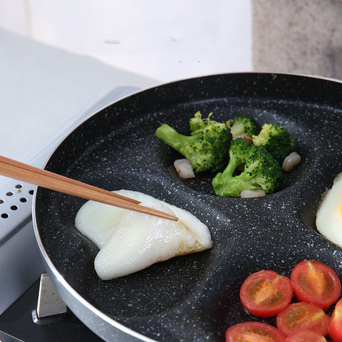 Wudy Four-Hole Non-Stick Mini Frying Pan