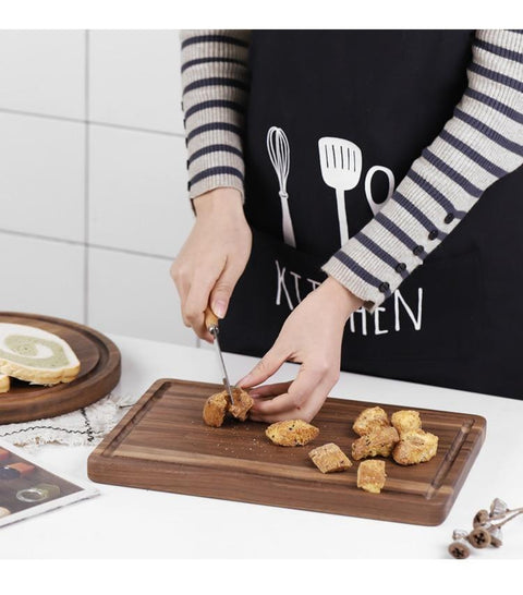 Round Resin & Wood Serving Board – Food-Safe Design