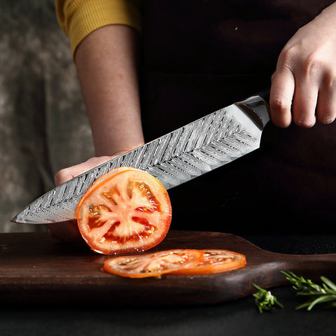 4-Piece Damascus Knife Set – Stainless Steel, G10 Handle, Ultra Sharp