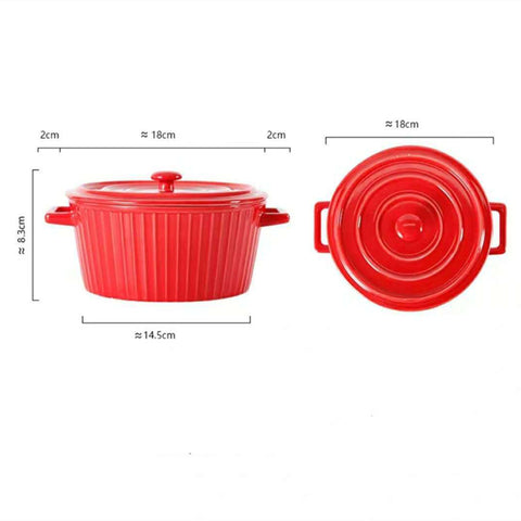 Wudy Large Ceramic Soup Bowl