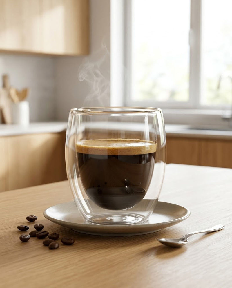 Calm Sip Double-Wall Glass Cup — Wudy Kitchen, image 3