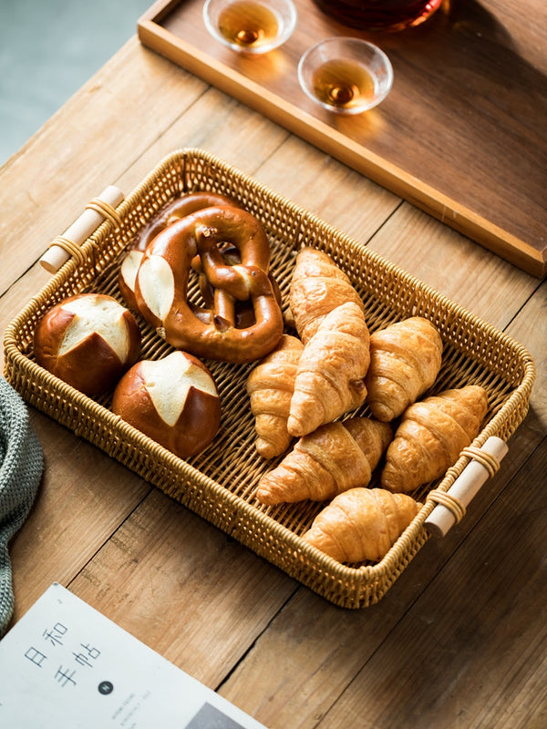 Rattan-Look Serving Tray — Wudy Kitchen, image 2