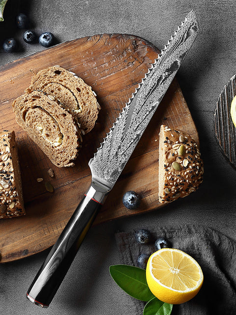 Serrated Bread Knife – Clean Slices, Lasting Sharpness
