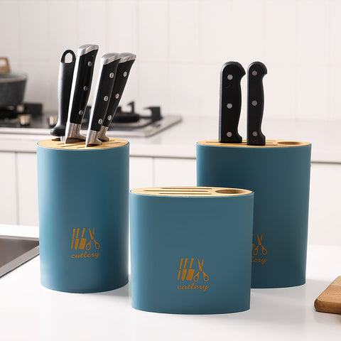 Floor-Standing Knife Holder – Multifunctional Kitchen Knife Block