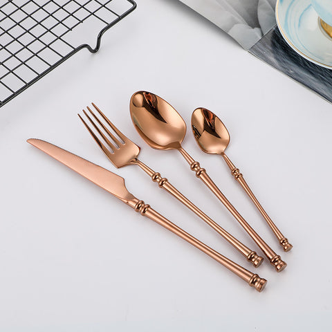 Stainless Steel Xiaoman Waist Knife Fork Set Western Steak Cutlery Spoon