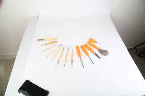 13-Piece Halloween Pumpkin Carving Kit – Stainless Steel