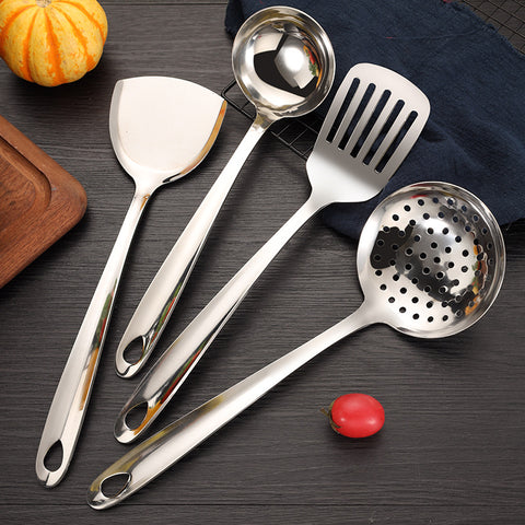 8-Piece Stainless Steel Kitchen Utensil Set – Durable & Elegant