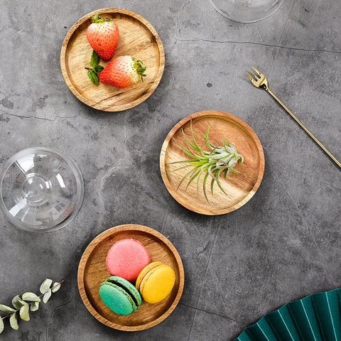 Glass Dome with Wooden Base – Mini Dessert & Macaron Display Stand