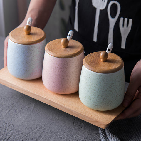 Wudy Ceramic Seasoning Pot