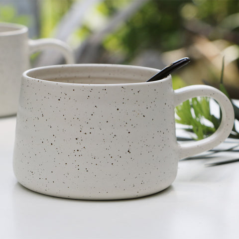 Wudy Ceramic Large Capacity Coffee Cup