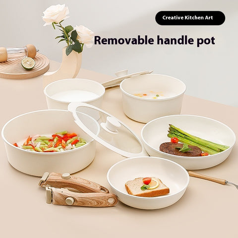 Wudy Removable Stone Cookware Set