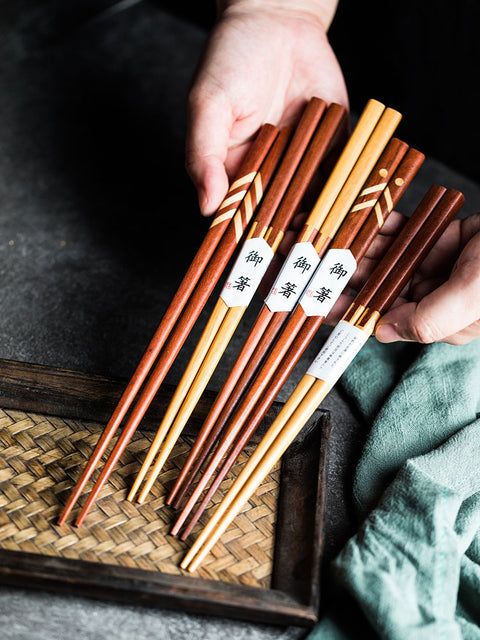 Wudy Japanese Wooden Chopsticks Set