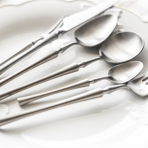 Premium Stainless Steel Cutlery Set – Modern Flatware