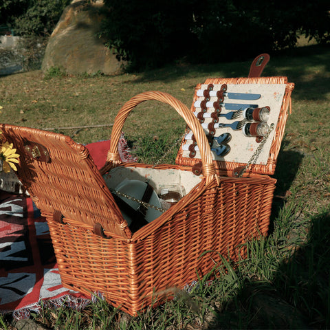 Wudy Spring Large Capacity Picnic Basket