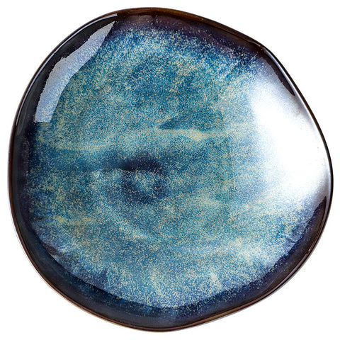 Handmade Ceramic Dinner Plate – Changeable Glaze Finish