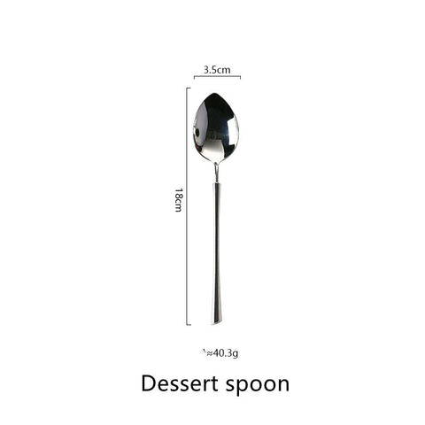 Silver Western Cutlery, Stainless Steel Cutlery Set