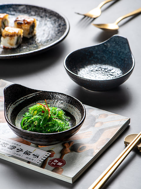 Japanese Handmade Ceramic Bowl – Artistic & Elegant Serving Dish
