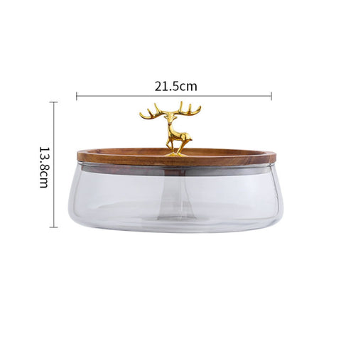 Glass Fruit Pot – Coffee Table Snack