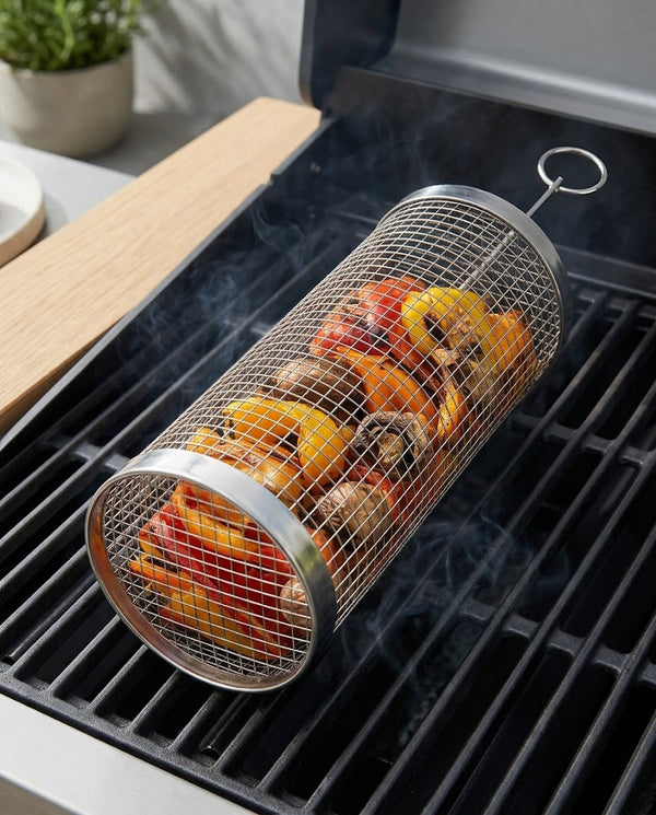 Wudy · Rolling Grill Basket