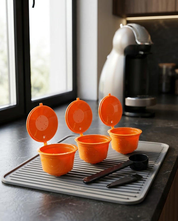 Refillable Coffee Capsules for Dolce Gusto · 3-Pack