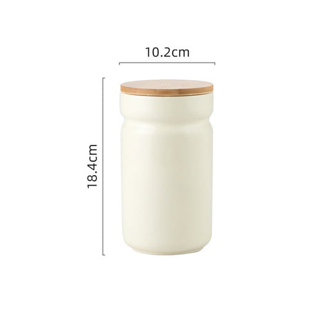 Nordic Ceramic Sealed Food Storage Jar – Airtight Kitchen Container