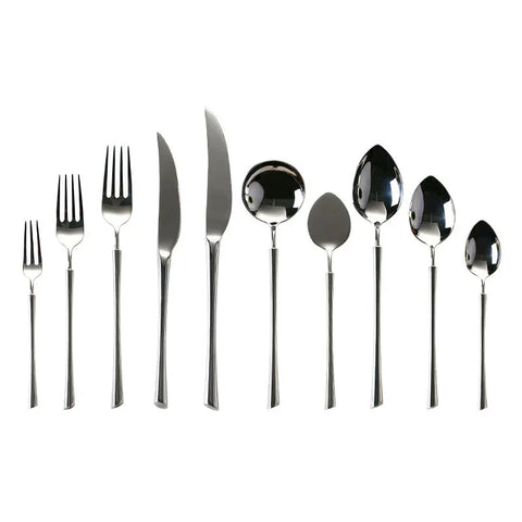 Wudy Silver Stainless Steel Cutlery Set