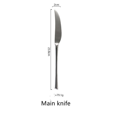Silver Western Cutlery, Stainless Steel Cutlery Set