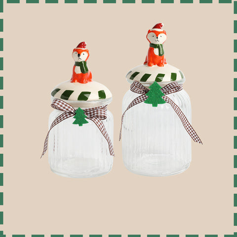 Decorative Storage Jar – Airtight Glass