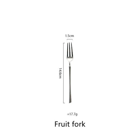 Wudy Silver Stainless Steel Cutlery Set