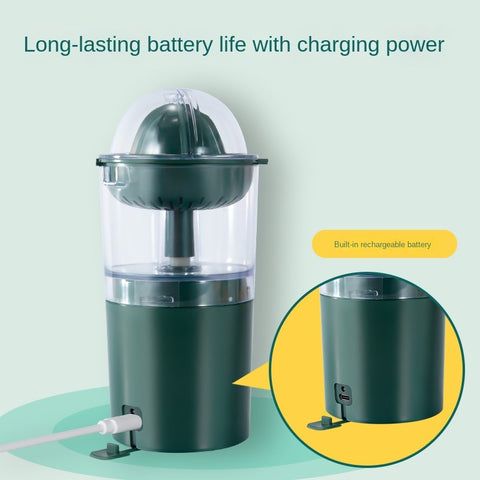 Wireless Portable Citrus Juicer – USB Rechargeable Mini Fruit Juicer