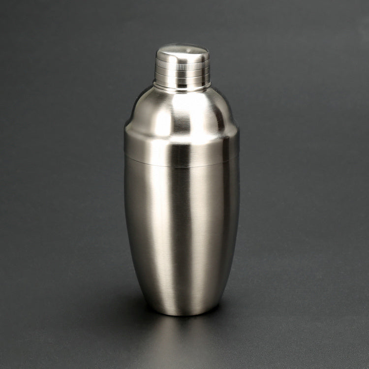 Stainless Steel Cocktail Shaker – 600ml Professional Mixer (Silver, Gold, Rose Gold, Black)
