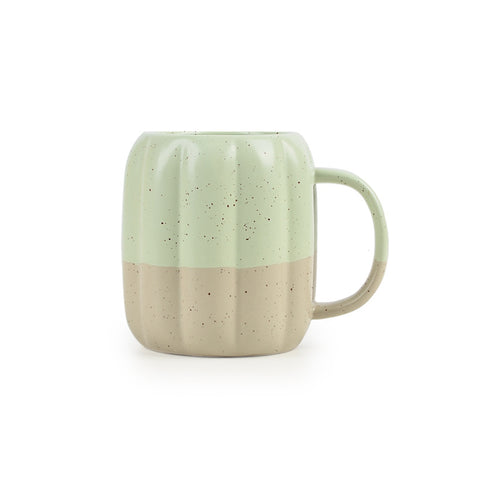Pumpkin Ceramic Mug – 425ml, Cozy Two-Tone