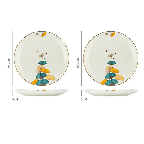 Wudy Spring Dinner Plates